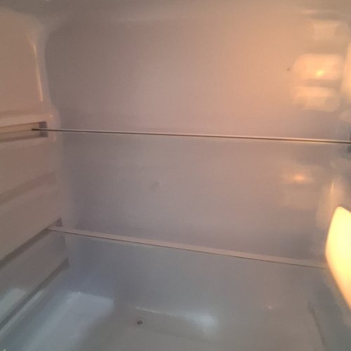 FRIGIDAIRE STAINLESS STEEL 2 DOOR FRIDGE/FREEZER - 4.5 CU FT. - SILVER/BLACK (MODEL: EFR463-B) image 6
