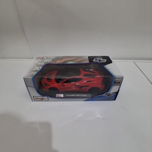 MAISTO SPECIAL EDITION CORVETTE ZR1 COUPE DIE-CAST MODEL CAR - RED image 3