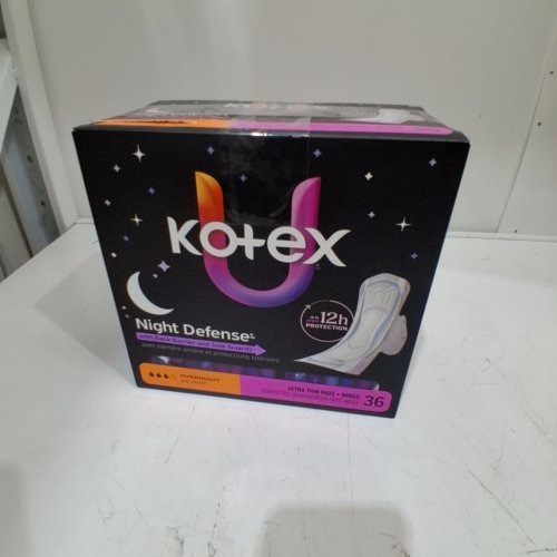 29PK U BY KOTEX NIGHT DEFENSE ULTRA THIN PADS WITH WINGS - OVERNIGHT (MODEL:58645) image 3