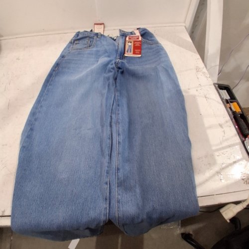 GIRLS' LEVI STRAUSS SIGNATURE BAGGY JEANS - 16 - LIGHT BLUE image 2