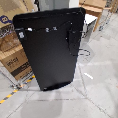 MOTIONWISE M1 SERIES ADJUSTABLE ELECTRIC STANDING DESK - BLACK - 24" X 48" (MODEL: AX2448B) image 5