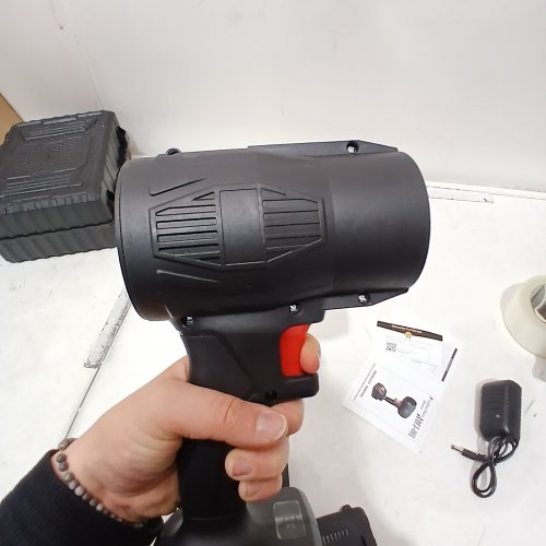 CORDLESS LEAF BLOWER - BLACK (MODEL: BFJ-001) image 2