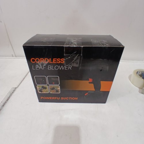 CORDLESS LEAF BLOWER - BLACK (MODEL: BFJ-001) image 4