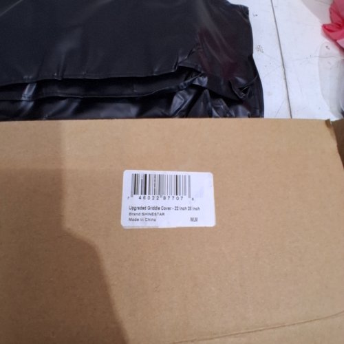 SHINESTAR UPGRADED GRIDDLE COVER - 22" X 28" - BLACK image 2