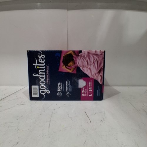 34PK GIRLS GOODNITES BEDWETTING NIGHTTIME UNDERWEAR - LARGE image 3