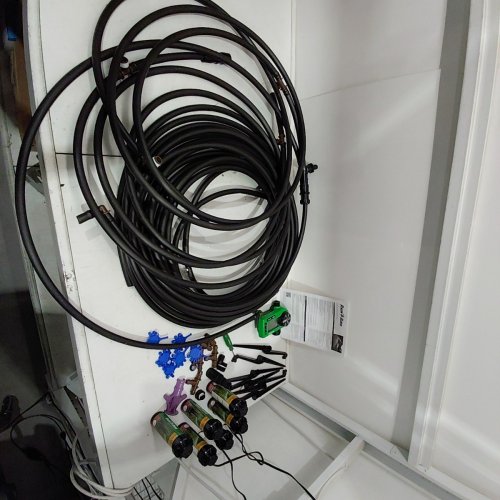 RAIN BIRD IN-GROUND AUTOMATIC SPRINKLER SYSTEM KIT - 125FT HOSE - BLACK (MODEL: 32ETI-ECOM) image 2