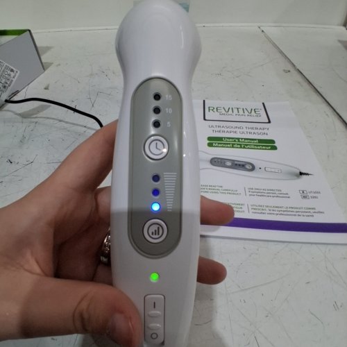 REVITIVE RELIEF ULTRASONIC THERAPY DEVICE, WHITE image 2