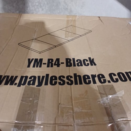 TRI FOLD GYM MAT - BLACK (MODEL: YM-R4-BLACK) image 2