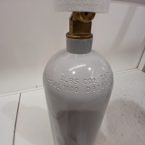VEVOR 5 LBS CO2 TANK ALUMINUM GAS CYLINDER FOR BEER BREWING -GREY (MODEL:5LBS) image 3