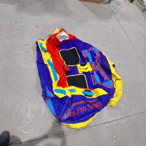 BPS PHAZER 2 TWO-PERSON TOWABLE TUBE - 66" X 65" - MULTICOLOR image 2