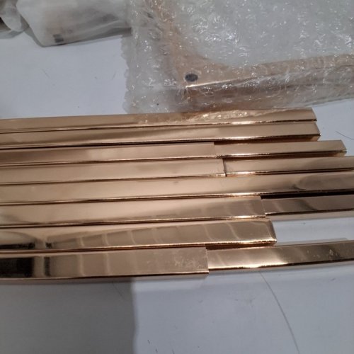 10PK VEVOR DECORATIVE WEDDING FLOWER STANDS - GOLD (MODEL: LJL-8014) image 3