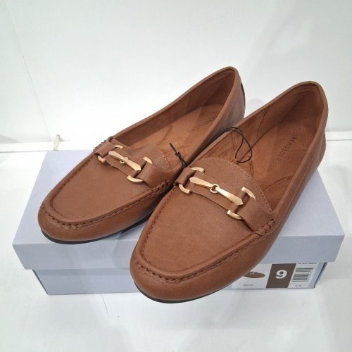 WOMEN'S AEROSOLES DRIVING STYLE LOAFER - SIZE 9 - TAN (STYLE: 1863916) image 2