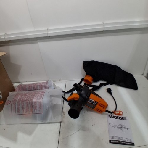 WORX TRIVAC 3-IN-ONE BLOWER/MULCHER/VACUUM WITH METAL IMPELLER AND COLLECTION BAG - 12AMP - 120V (MODEL: WG509) image 3