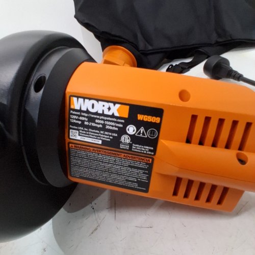 WORX TRIVAC 3-IN-ONE BLOWER/MULCHER/VACUUM WITH METAL IMPELLER AND COLLECTION BAG - 12AMP - 120V (MODEL: WG509) image 5