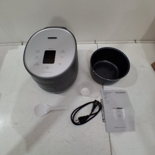 CUCKOO MICOM NON-STICK TOUCH SCREEN RICE COOKER - 13 MENU OPTIONS - 6-CUP - GREY (MODEL: CR-0675F) image 3