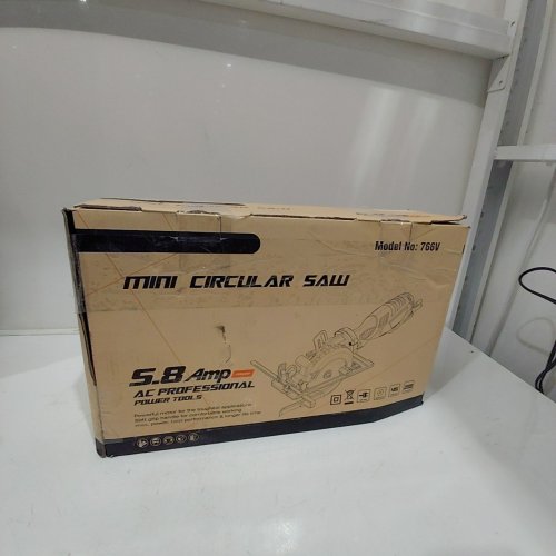 EXTBTFOR MINI CORDED CIRCULAR SAW - 4 1/2" BLADE - 3500 RPM - BLACK / ORANGE (MODEL: 766V) image 5
