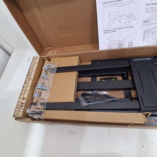 MONTEK LONG ARM TV WALL MOUNT - 43"-90" TVS - BLACK - (MODEL: HW1259) image 3