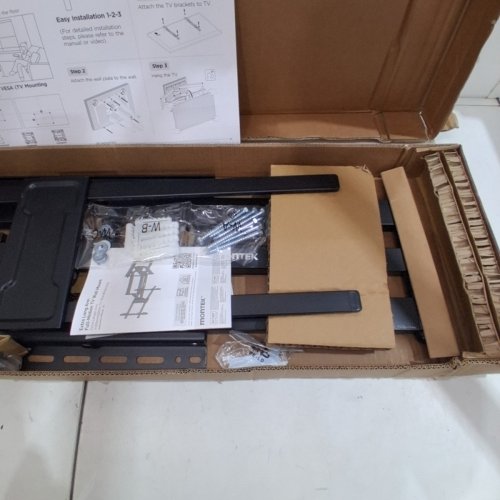MONTEK LONG ARM TV WALL MOUNT - 43"-90" TVS - BLACK - (MODEL: HW1259) image 4