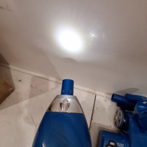 SHARK ROCKET CORDED STICK VACUUM WITH SELF CLEANING BRUSH ROLL - BLUE (MODEL: HV343AMZ) image 2