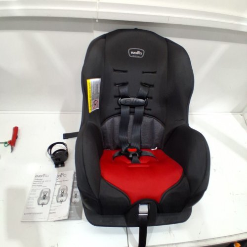 EVENFLO TRIBUTE CONVERTIBLE CAR SEAT - RED/BLACK (MODEL: 38112278C) image 3