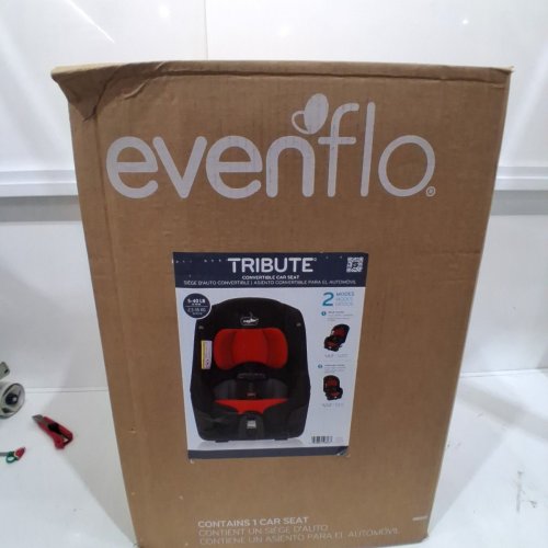EVENFLO TRIBUTE CONVERTIBLE CAR SEAT - RED/BLACK (MODEL: 38112278C) image 11