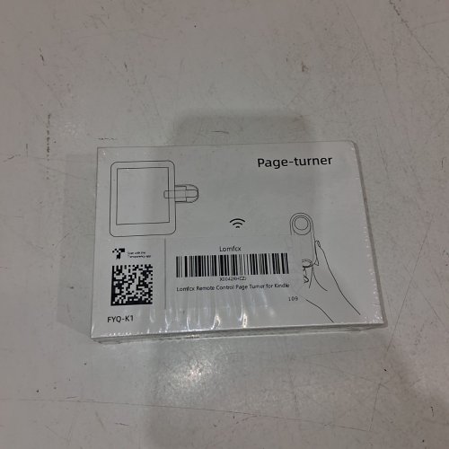 2PC LOMFCX WIRELESS REMOTE CONTROL PAGE TURNER FOR EREADERS - BLACK (MODEL: FYQ-K1) image 3