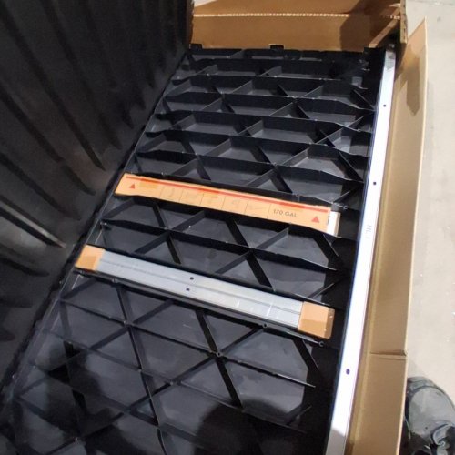 KETER OUTDOOR WEATHER RESISTANT UV RESIN STORAGE DECK BOX - 170GAL - BLACK (MODEL: 1969092) image 4