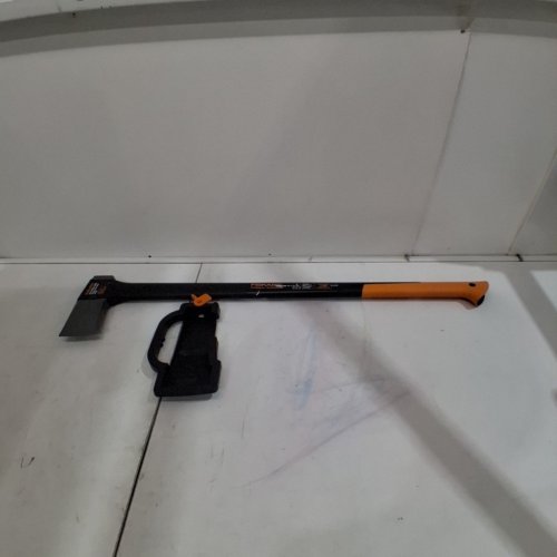 FISKARS SPLITTING AXE WITH BLADE GUARD - 36" - GREY/BLACK/ORANGE (MODEL: 03-049689) image 3