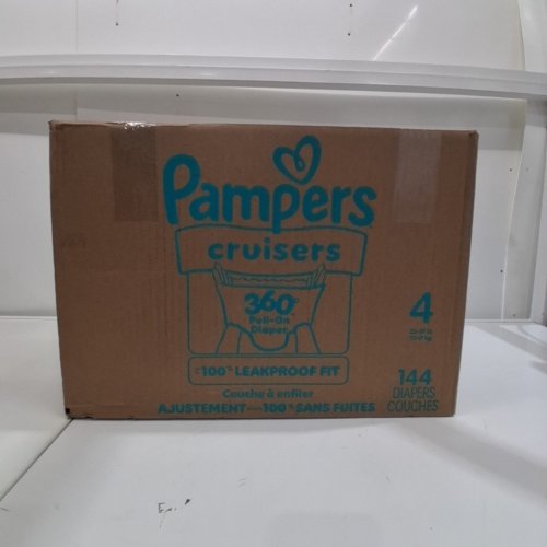 140PK PAMPERS CRUISERS 360° STRETCHY WAISTBAND DISPOSABLE DIAPERS - SIZE 4 (22-37LB) image 4