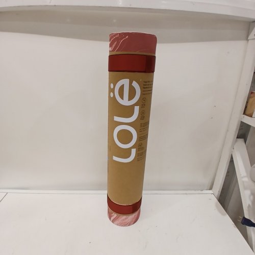 LOLE YOGA MAT WITH 2-IN-1 STRAP - 24" X71" - BLUE/ YELLOW (MODEL: 1967835) image 2