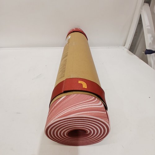 LOLE YOGA MAT WITH 2-IN-1 STRAP - 24" X71" - BLUE/ YELLOW (MODEL: 1967835) image 3