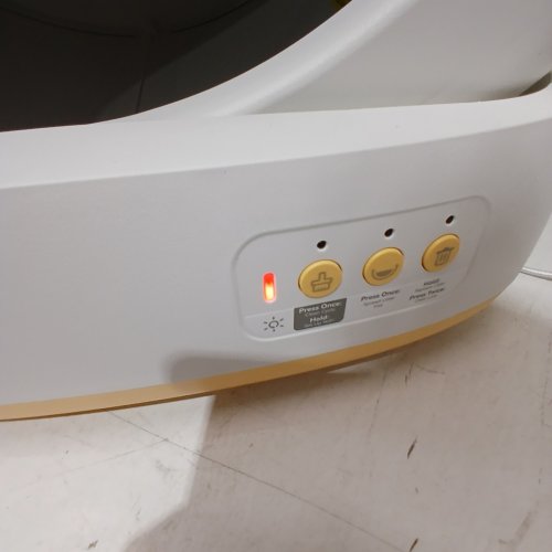 MEOWANT SELF-CLEANING CAT LITTER BOX - 57.6L - WHITE (MODEL: MW-SC01) image 2
