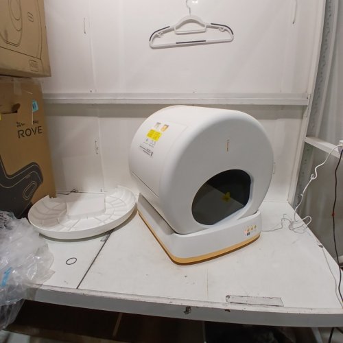 MEOWANT SELF-CLEANING CAT LITTER BOX - 57.6L - WHITE (MODEL: MW-SC01) image 3
