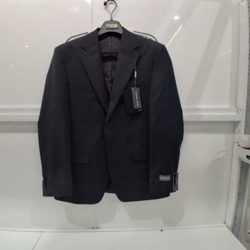 MENS MICHAEL KORS CLASSIC FIT BLAZER JACKET - 38 SHORT - GREY SHARKSKIN - (MODEL:KAPA1KQX0000) image 3