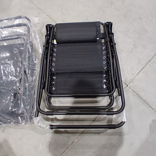 2PK ZERO GRAVITY LOUNGER - BLACK (STYLE: H21SF507SJ-06) image 4