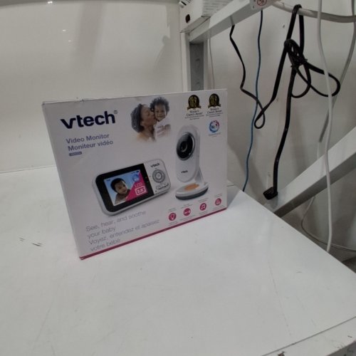 VTECH 2.8” DIGITAL VIDEO BABY MONITOR WITH NIGHT LIGHT - WHITE (MODEL: VM3254) image 4