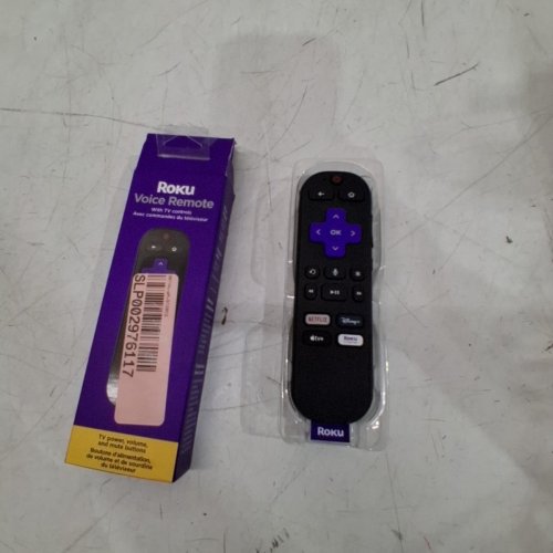ROKU VOICE REMOTE FOR ROKU PLAYERS AND ROKU TVS - BLACK (MODEL: RCAL7CA) image 2