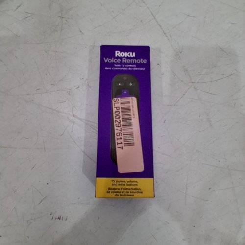 ROKU VOICE REMOTE FOR ROKU PLAYERS AND ROKU TVS - BLACK (MODEL: RCAL7CA) image 3