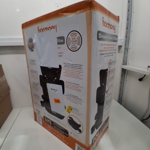 HARMONY DREAMTIME ELITE HIGH-BACK BOOSTER CAR SEAT - 40-110LB - BLACK (MODEL: 0303029BLK) image 3