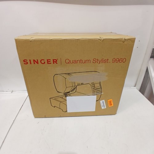 SINGER QUANTUM STYLIST 9960 COMPUTERIZED SEWING MACHINE WITH LED LIGHT - 600 BUILT-IN STITCHES - WHITE (MODEL: 9960) image 6