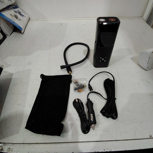 PORTABLE TIRE INFLATOR - 3-180PSI - BLACK (MODEL: C7) image 3