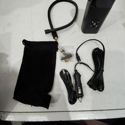 PORTABLE TIRE INFLATOR - 3-180PSI - BLACK (MODEL: C7) image 4