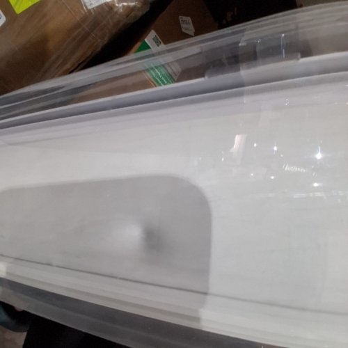 KOKORONA CORDLESS ZEBRA BLINDS ROLLER SHADES - 46" X 72" - WHITE image 4