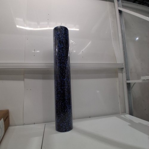 AMAZON BASICS NECK AND BACK SUPPORT FOAM ROLLER 36" - BLACK AND BLUE (MODEL:‎ B0D25JK13T) image 2