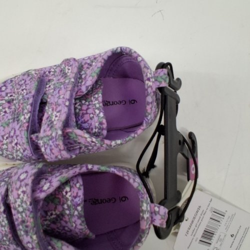 TODDLERS GEORGE SHOES - SIZE 6 - PURPLE (STYLE: 72FRANKIEGW26) image 4