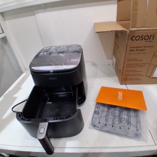 COSORI TURBOBLAZE AIR FRYER - 6QT - BLACK (MODEL: CAF-DC601-KCA) image 5