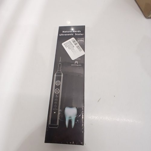 NATURE NERDS ULTRASONIC PLAQUE REMOVING DENTAL SCALER - BLACK (MODEL: LC-H913) image 2