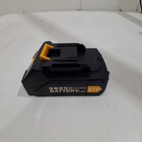 REPLACEMENT TOOL BATTERY - 21 V - 2.0 AH - BLACK /YELLOW image 3