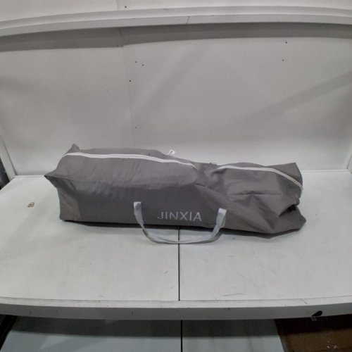 JINXIA ANTI-CLIMB BABY PLAYPEN WITH MAT - 50" X 50" - GREY - (MODEL:‎ JINXIA2024 / B09JCG2YRW) image 5