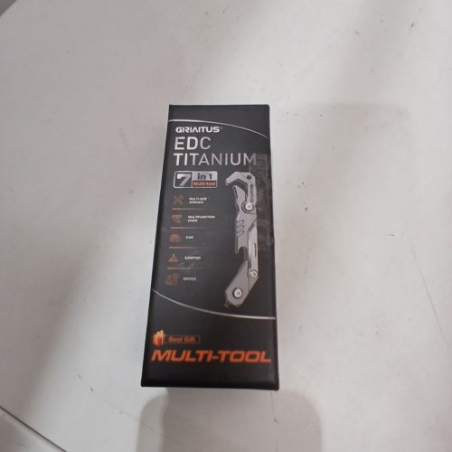 GIRIAITUS 7-IN-1 EDC TITANIUM MULTI-TOOL WITH KNIFE - SILVER image 3